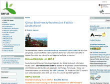 Tablet Screenshot of gbif.de