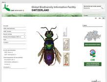Tablet Screenshot of gbif.ch